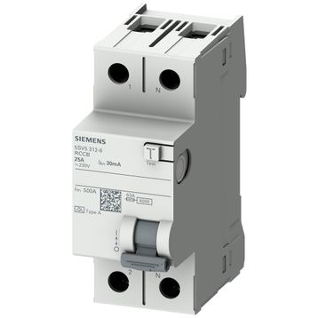 Siemens 5SV5316-6 A 63 A 230 V 30 mA Tip Kaçak Akım Koruma Rölesi