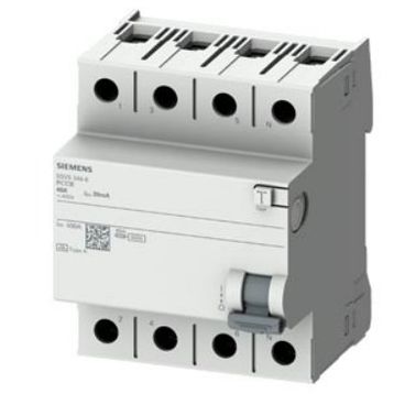 Siemens 5SV5646-6 4x63A 300MA Kaçak Akım Koruma Rölesi