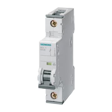 Siemens 5SY5106-7 1 Fazlı 6A Anahtarlı Otomatik Sigorta
