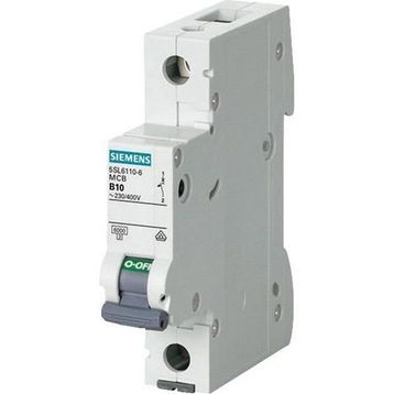 Siemens B1x10Ax6KA Tek Fazlı Otomatik Sigorta