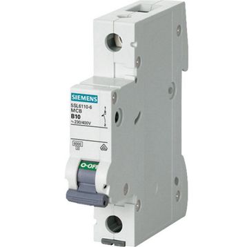 Siemens B1x10Ax6KA Tek Fazlı Otomatik Sigorta