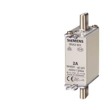 Siemens Boy 000 NH Bıçaklı 20A Sigorta Buşonu