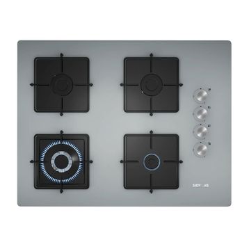 Siemens EO7C8HO12O 60 cm Gri Cam Ankastre Ocak