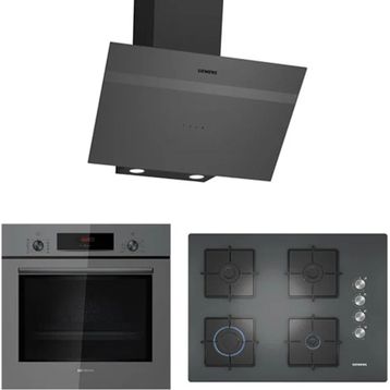 Siemens HB012FBH1T - EO7C9PO12O - LC64KPJ70T 3'lü Ankastre Set