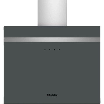 Siemens LC65FCJ00T 60 cm Antrasit Gri Cam Duvar Tipi Ankastre Davlumbaz