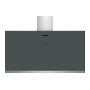 Siemens LC95FCJ00T 90 cm Antrasit Gri Cam Duvar Tipi Ankastre Davlumbaz