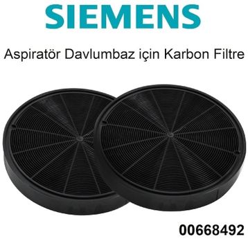 Siemens Uyumlu LC8K955/01 Davlumbaz Aspiratör Karbon Filtresi