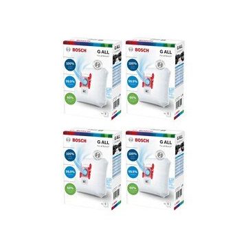 Siemens VS 50A00 59A99 Süper XS dino 16 Adet Uyumlu Süpürge Toz Torbası