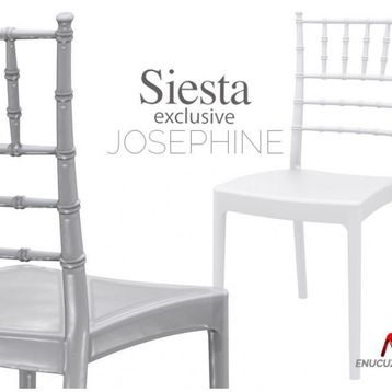Siesta 050 Josephine Beyaz Sandalye