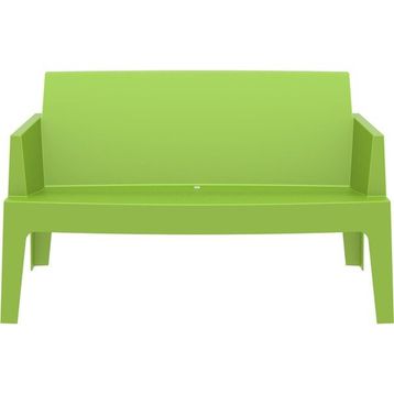 Siesta 063 Box Sofa Contract Yeşil Çift Kişilik Sandalye