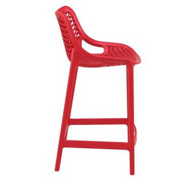 Siesta 067 Air Bar Contracter 65 cm Kırmızı Bar Sandalyesi