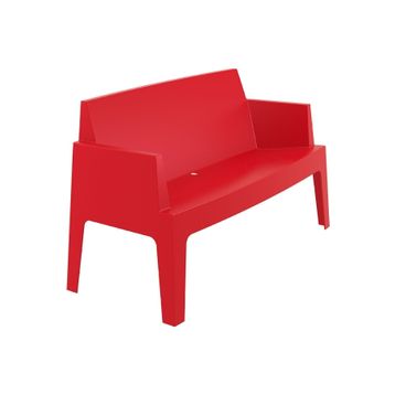 Siesta Contract Box Kırmızı İkili Koltuk