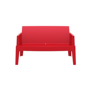 Siesta Contract Box Kırmızı İkili Koltuk
