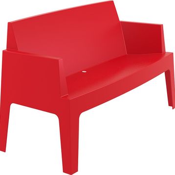 Siesta Contract Box Kırmızı İkili Koltuk