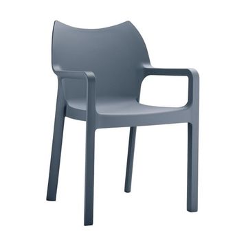 Siesta DİVA KOYU GRİ Sandalye