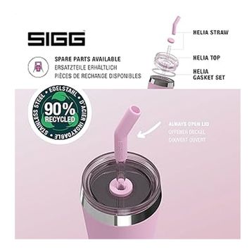 Sigg 6015.30 Helia 0.45 lt Pembe Çelik Termos