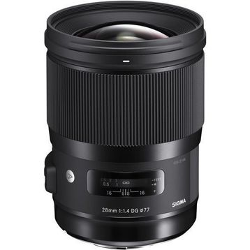 Sigma 28 mm F1.4 DG HSM Art Sony E Lens