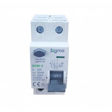 Sigma 2X25A 30MA Kaçak Akım Rölesi