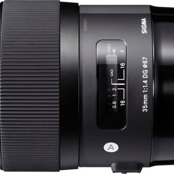 Sigma 35mm f-1.4 DG HSM Lens