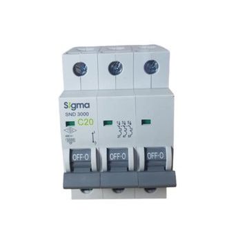 Sigma 3X20A C/3KA W Otomatik Sigorta