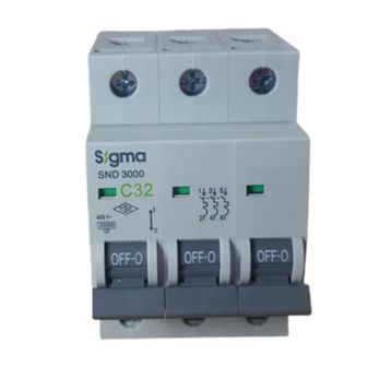 Sigma 3X32A C/3KA W Otomatik Sigorta