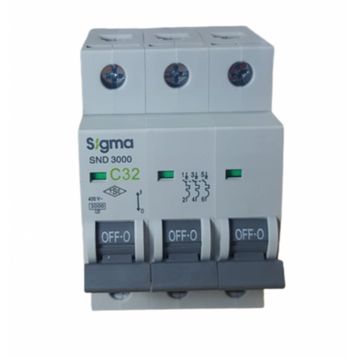 Sigma 3X32A C/3KA W Otomatik Sigorta