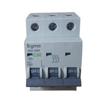 Sigma 3X50A C/3KA W Otomatik Sigorta