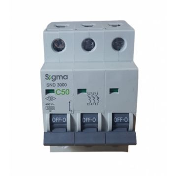 Sigma 3X50A C/3KA W Otomatik Sigorta