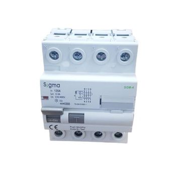 Sigma 4X125A 300MA Kaçak Akım Rölesi