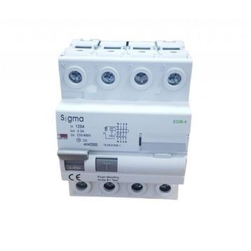 Sigma 4X125A 300MA Kaçak Akım Rölesi