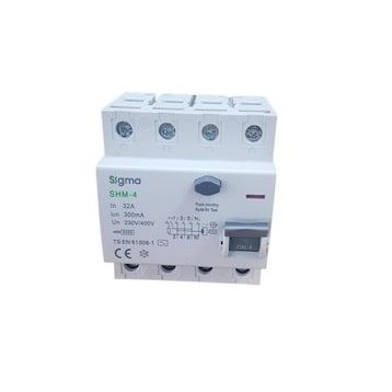 Sigma 4X32A 300MA Kaçak Akım Rölesi