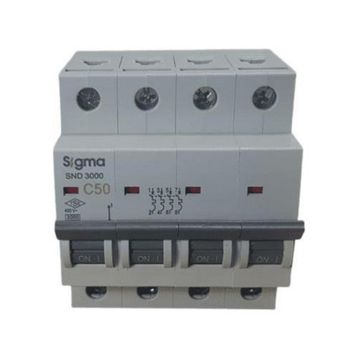 Sigma 4X50A C/3KA W 3'lü Otomatik Sigorta