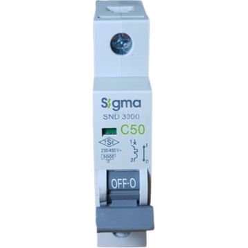 Sigma 50A C/3KA W Otomatik Sigorta