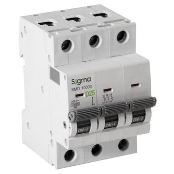 Sigma SMD10000 10KA 3P C50 Otomatik Sigorta