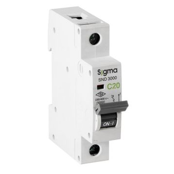 Sigma SND3000 3KA 1P C10 Otomatik Sigorta