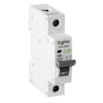 Sigma SND3000 3KA 1P C50 Otomatik Sigorta