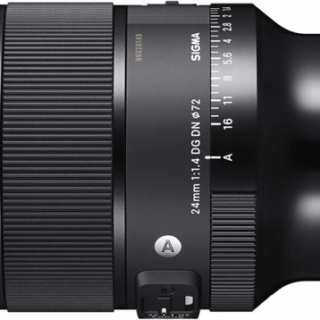 Sigma Sony E 24 mm f/1.4 DG DN Art Lens
