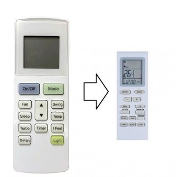 Sigma YAW1F Eşdeğer Klima Kumandası