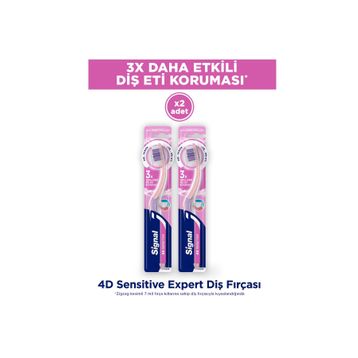 Signal 4D Sensitive Yumuşak 2 Adet Diş Fırçası