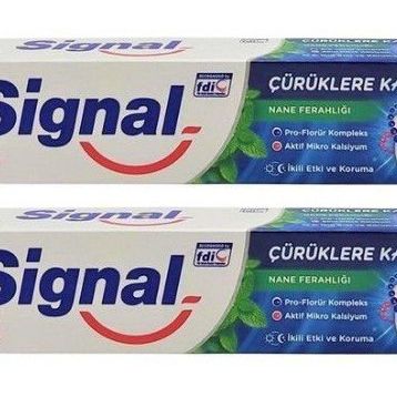 Signal Beyaz Güç Nane Ferahlığı 2x100 ml Diş Macunu