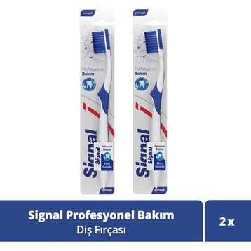Signal Profesyonel Bakım Etkin Temizlik 2 Adet Diş Fırçası