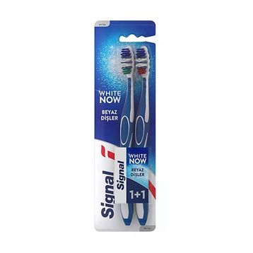 Signal White Now Beyaz Dişler 1+1 3 Adet Diş Fırçası