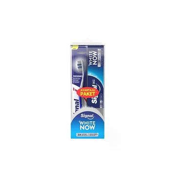 Signal White Now Men 75 ml Diş Macunu+Performans 2'li Diş Fırçası