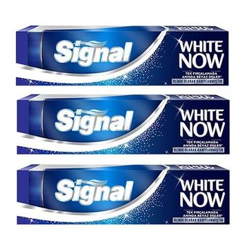 Signal White Now Original 3x75 ml Diş Macunu