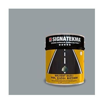 Signatekma Constance Mma Esaslı 25 kg Gri Akrilik Yol Çizgi Boyası
