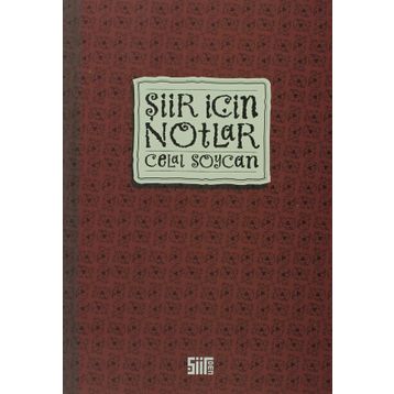 ŞİİR İÇİN NOTLAR - CELAL SOYCAN