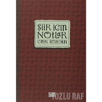 ŞİİR İÇİN NOTLAR - CELAL SOYCAN