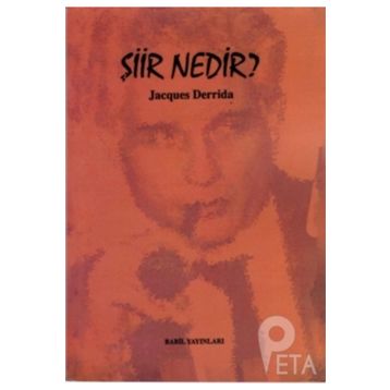 ŞIIR NEDIR - JACQUES DERRIDA