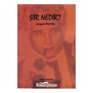 ŞIIR NEDIR - JACQUES DERRIDA