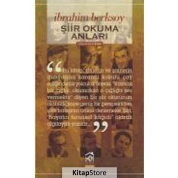 Şiir Okuma Anları - İbrahim Berksoy